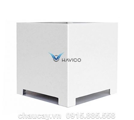 Chậu Nhựa Trồng Cây Composite Havico Cube Vuông | Cb-312